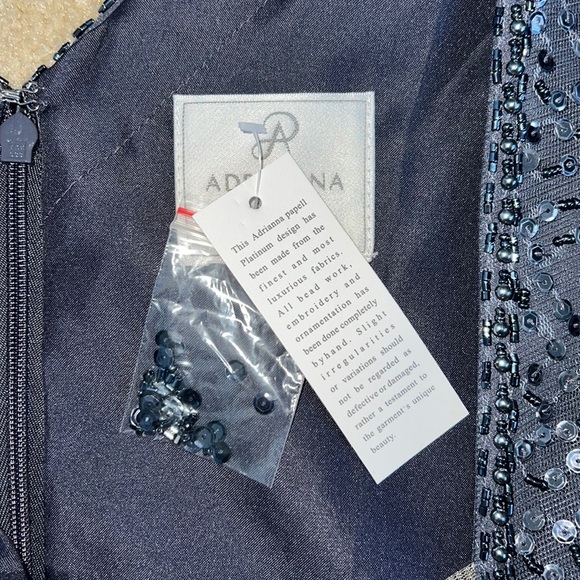 Adrianna Papell Platinum Gown - Picture 8 of 11